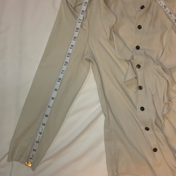 French Connection Ruffle Button Down - Picture 15 of 15